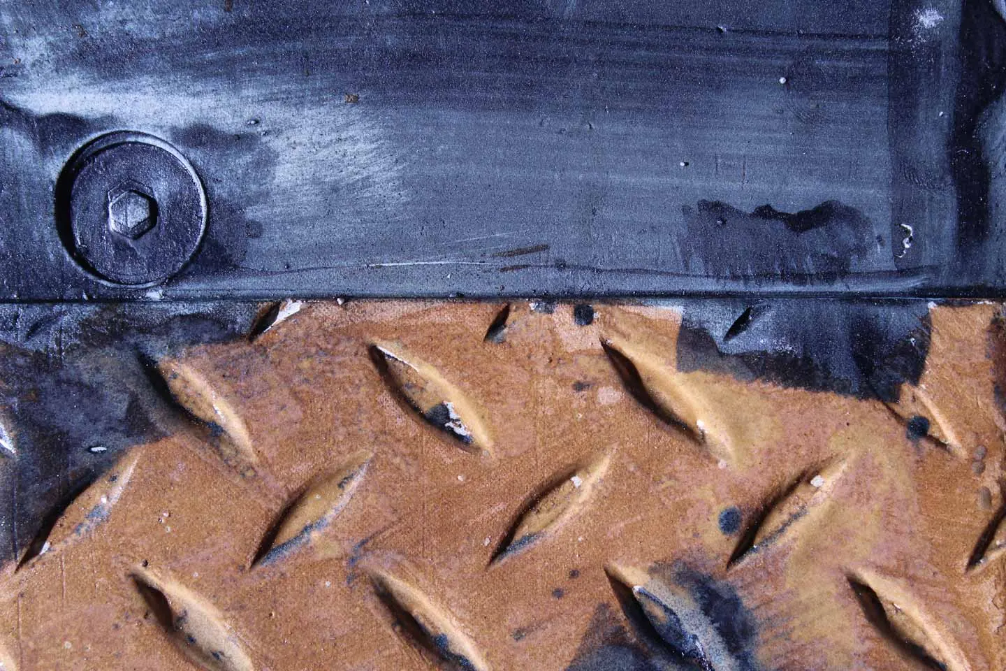 Textura d'una planxa metàl·lica